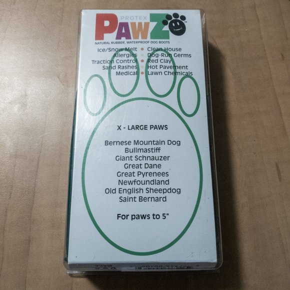 Protex Pawz Rubber Dog Boots, 12 pack, size L & XL - Picture 5 of 5